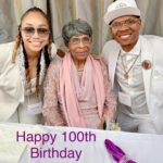 Shamari DeVoe Instagram - On Friday, April 5th, our step-grandmother, GRANDMA BERTHA turned 100 years old! Over the weekend we celebrated with her, hugged her, appreciated her and showed her how much she’s been adored and respected by so many people over her incredible lifetime. She speaks with clarity, remembers everything and most importantly, has impacted so many people to be greater than they could have ever imagined. We love you to life and look forward to the next 100……. #DeVoeTeD #Centurion