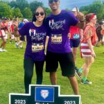Shamari DeVoe Instagram - Perfect timing at the #PeachtreeRoadRace today running to keep families together! Happy 4th! #Married4Life #Married4LifeWalk #DeVoeted 🏃🏾‍♀️😅