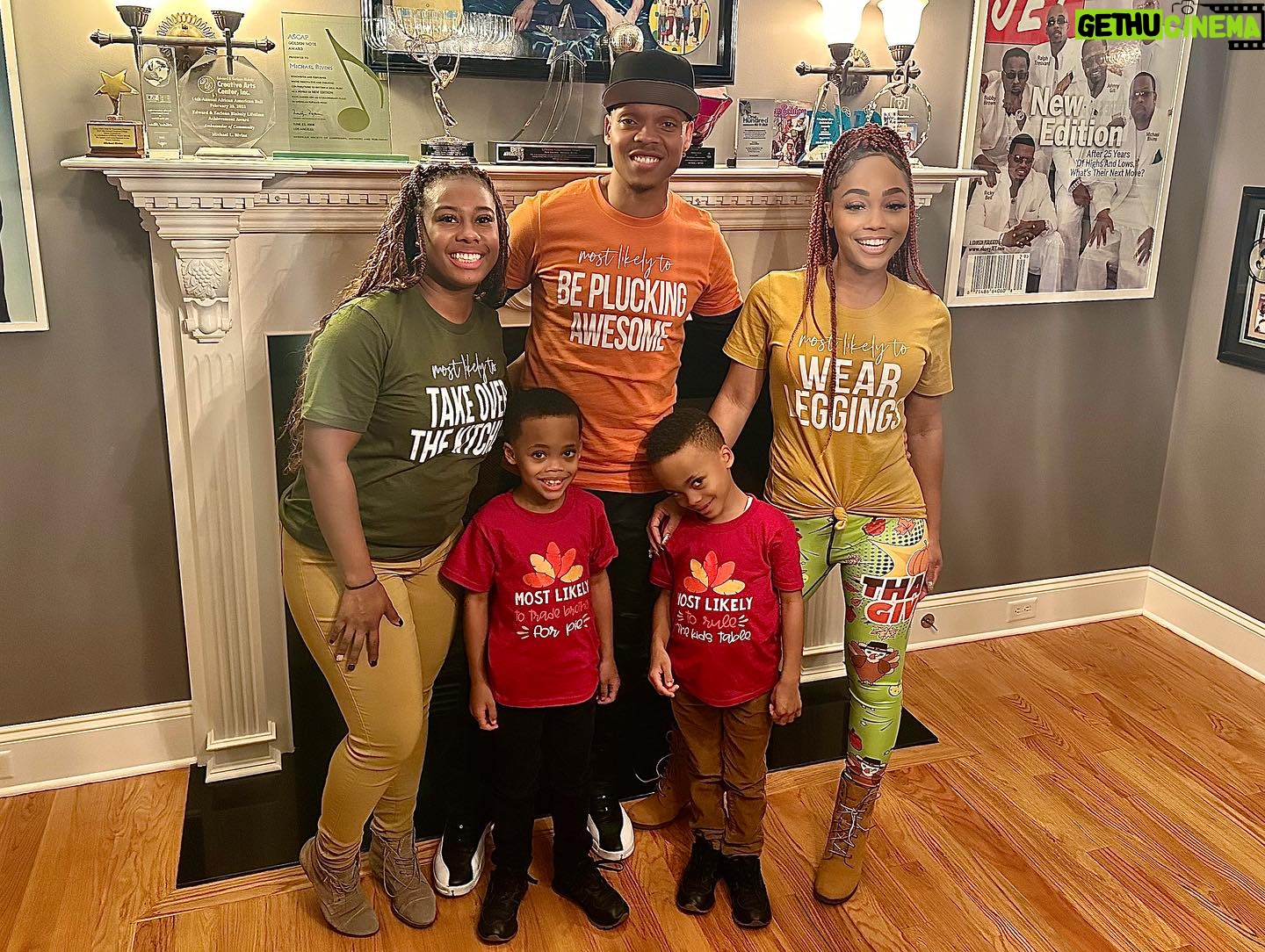 Shamari DeVoe Instagram - "We may not have it all together, but together, we have it all…" "When asked if my cup is half-full or half-empty, my only response is that I am thankful I have a cup." “I awoke this morning with devout thanksgiving for my friends, the old and the new.” #DeVoeted #Thanksgiving @officialbellbivdevoe and family…!!!
