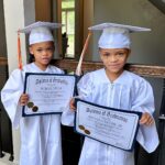 Shamari DeVoe Instagram - Who needs a diploma when you have Mommy and Daddy? 🤣 Repost from @devoetwins Leveling up! 👨🏽‍🎓👨🏽‍🎓 • #DeVoeTwins #DeVoeted