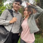 Shanice Margaretha Lie Instagram - pak guru & neng preman? selamat hari guru, Pak Delon!