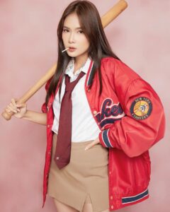 Shanice Margaretha Lie Instagram - good morning everybody⭐️🩷 missing out on all the fun of AI yearbook trend, so yeah! my (not) AI yearbook photos🤪❤️‍🔥