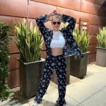 Shanna Moakler Instagram - Had an amazing dinner with my daughter at my fav sushi resturant rocking my @dressedinlala set! They seriously have the best sets and the most comfy pajamas!!