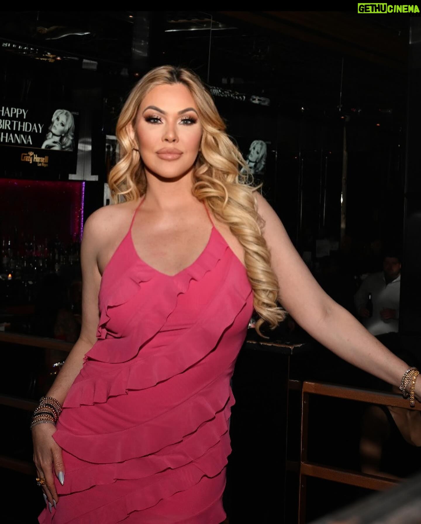 Shanna Moakler - 7.3K Likes - Can't thank @luxurymuavegas Leah for getting me ready for my pre bday party bash and @lindsay_feldman for taking such great care of me! Ty @crazyhorse3lv for having me! 2 bdays! Crazy how time flies! 💋⚓️💄 dress by @fashionnova ❤️ extensions by @hairdreamssalonlv @hairdreamsusa @michaelboychucklv