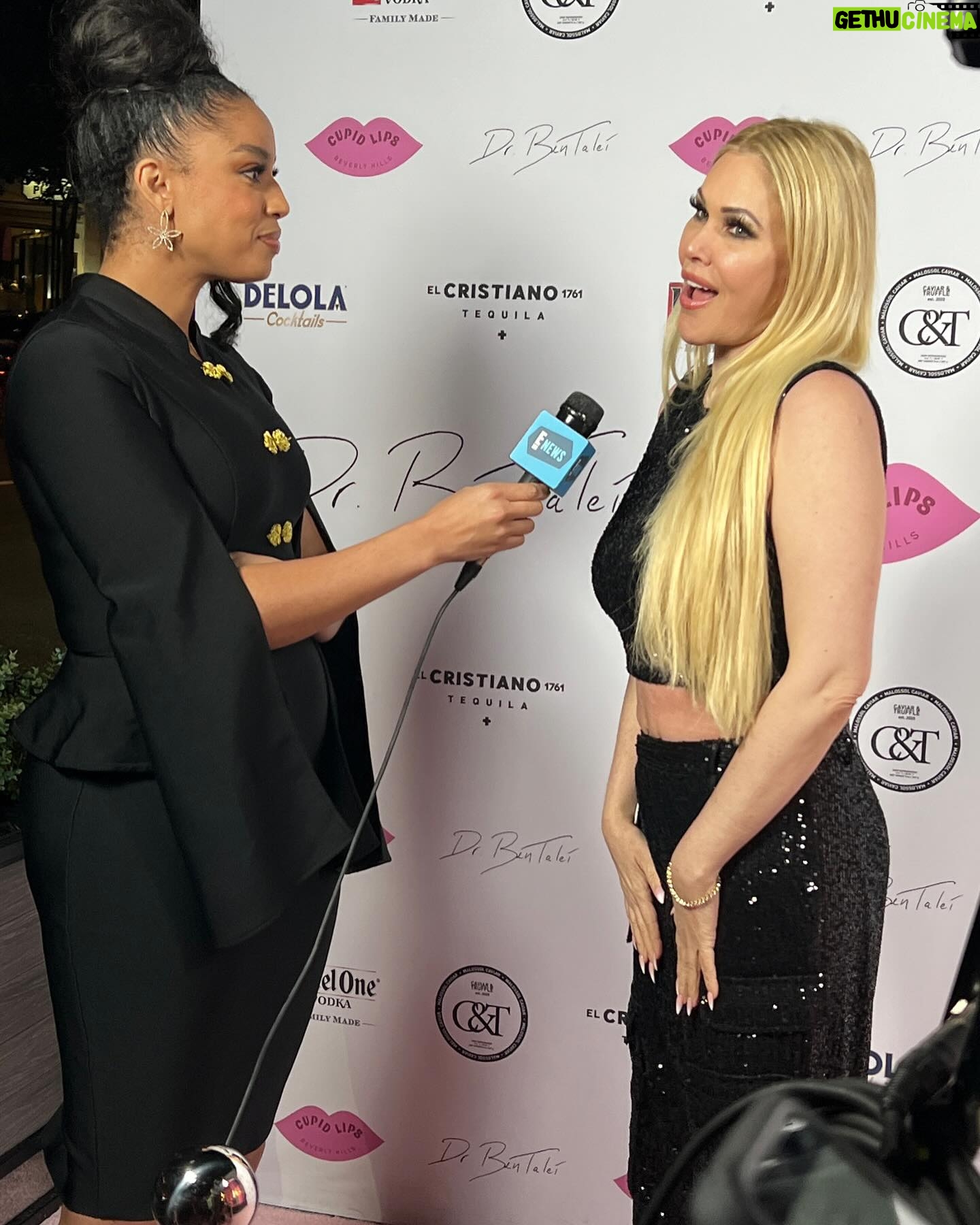 Shanna Moakler Instagram - Had such a great time supporting my dear friend @drbentalei and his new med spa @cupidlipsofbeverlyhills wonderful seeing new and old friends! Hair @hairdreamssalonlv outfit @thenolishop make up by me!!! ππΈπΌβοΈπππ