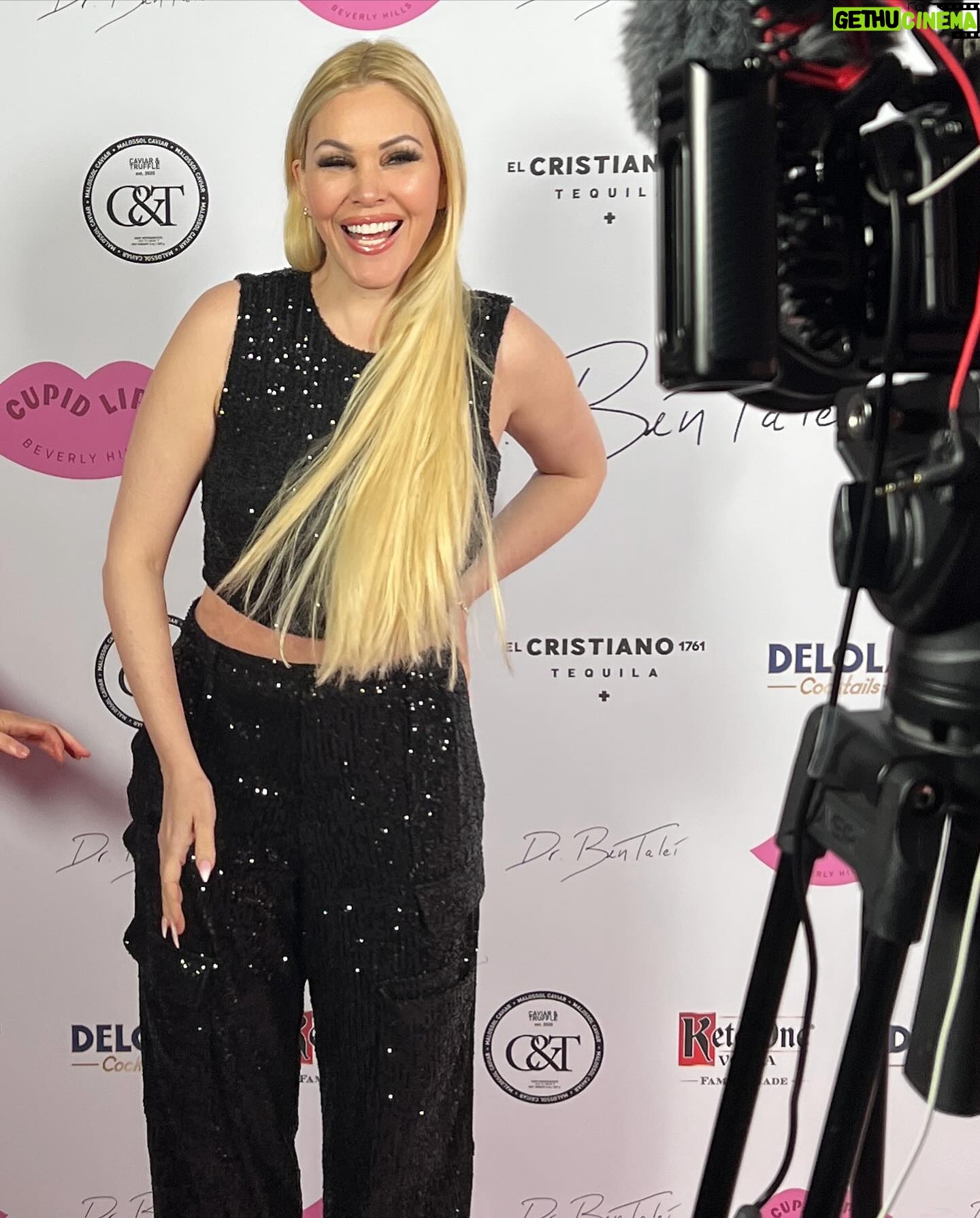 Shanna Moakler Instagram - Had such a great time supporting my dear friend @drbentalei and his new med spa @cupidlipsofbeverlyhills wonderful seeing new and old friends! Hair @hairdreamssalonlv outfit @thenolishop make up by me!!! ππΈπΌβοΈπππ