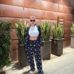 Shanna Moakler Instagram - Had an amazing dinner with my daughter at my fav sushi resturant rocking my @dressedinlala set! They seriously have the best sets and the most comfy pajamas!!