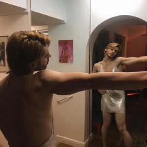 Shannon Berry Instagram - from salvos to runway in 3 seconds flat