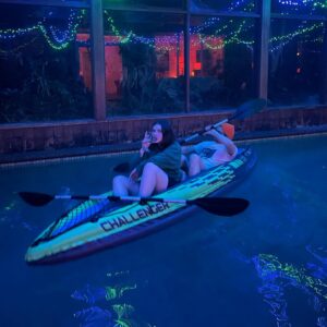 Shannon Berry Instagram - margs in the kayak @michaelnikou