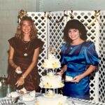 Shannon Elizabeth Instagram – I can’t believe I just found this photo of @tamsenfadal & I from sooooooooooo many years ago! This was at our grandparents’ 50th anniversary party. I was only 15 years old, maybe 14. That color of my dress has always been my favorite. And clearly we ate anything back then. Memories are forever & I love that Tamsen & I have just grown closer no matter how many miles apart we are. 

#sisters
#cousins 
#family