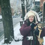Shannon Woodward Instagram - two LA girls tuffin out the winter (📸: @ellison.barber )