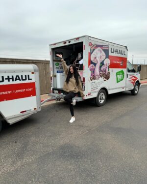 Shannon Woolsey Instagram - packed up & on the road to my new home. leaving lubbock after 4 years of living here but definitely  not leaving behind the memories, friendships, relationships, good times, bad times & all the people i’ve met along the way. Lubbock will always have a big spot in my heart, but here’s new a new future in a new city! Fort worth… you ain’t ready 😜🤠