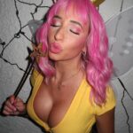 Shannon Woolsey Instagram - happy halloweenie from wanda & because this outfit deserves a second post 🩷🪄✨