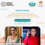 Shanti Priya Instagram - Join celebrated performing artist @sandip_soparrkar and actress @shanthipriya333 as they present 'Pavitra Tulsi,' a fascinating dance drama that captivates the senses and touches the soul. #amc #amcforpeople #food #foodforthoughtfest #goodfood #ahmedabad #municipalcorporation