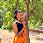 Shanti Priya Instagram - Can’t stop the feeling 💫💫💫 shanthipriya shanthi priya actor dancer Makeup by yours truly @shanthipriya333 Hair by @amuthevar Stylist @instylewithaditi Team @_allaboutdisha Saree @forsarees Jewellery @gewelsbymona @shanthipriya333 #instapost #trending #fyp #shanthipriya #ootd #event #post