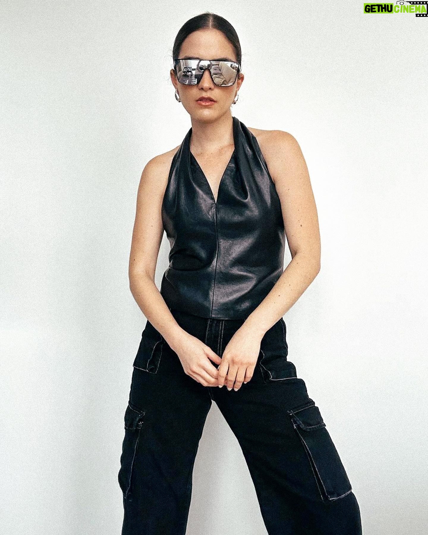 Shany Nadan Instagram - CONFIRMED IT GIRL @shanynadanz in the IT Cassidy Top. Get your Recycled Leather outfit @neimanmarcus! • • • Muse: @shanynadanz Styled by: @ornella.lebed • • • #newlook #newdrop #newarrivals #new #ootd #ootn #gno #sustainable #sustainablefashion #fashionblogger #style #nye #newyearseve #resolution #itgirl #recycled #leather #styletips #inspo