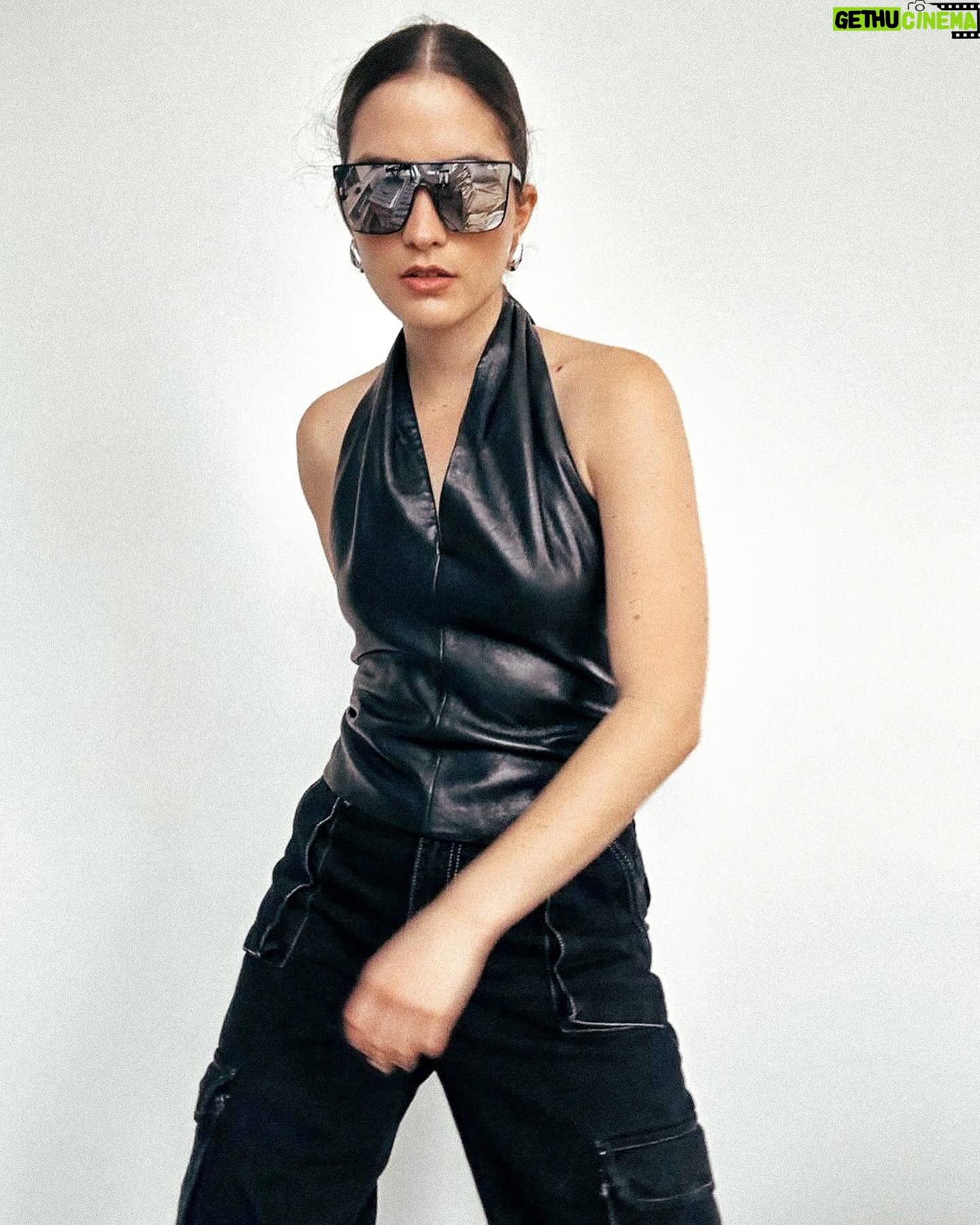 Shany Nadan Instagram - CONFIRMED IT GIRL @shanynadanz in the IT Cassidy Top. Get your Recycled Leather outfit @neimanmarcus! • • • Muse: @shanynadanz Styled by: @ornella.lebed • • • #newlook #newdrop #newarrivals #new #ootd #ootn #gno #sustainable #sustainablefashion #fashionblogger #style #nye #newyearseve #resolution #itgirl #recycled #leather #styletips #inspo