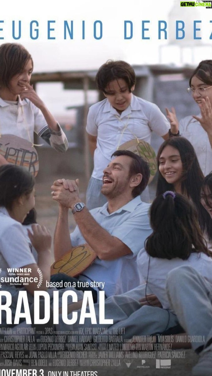 Shany Nadan Instagram - RADICAL Una película que movió cada fibra de mí. El trabajo de Eugenio Derbez, la historia, y las actuaciones son realmente conmovedoras. Vayan a verla! ♥️✨ Disponible en todos los cines a nivel nacional 🇪🇨