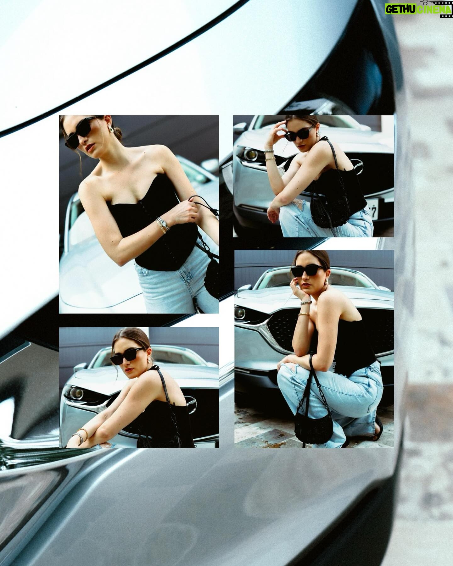 Shany Nadan Instagram - Kodo inspo ✨ ¿Sabían qué Kodo significa “Alma en movimiento”? ¿Y qué esa es la filosofía de diseño detrás de Mazda? El KODO design se caracteriza por sus líneas fluidas y elegantes, que crean una sensación de movimiento, dinamismo y fuerza incluso cuando el auto está detenido. Mazda es diseño 💫 @mazdaecuador