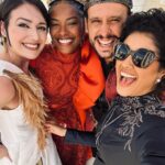 Sharam Diniz Instagram – Na TV pegando fogo, mas nos bastidores, só amor!