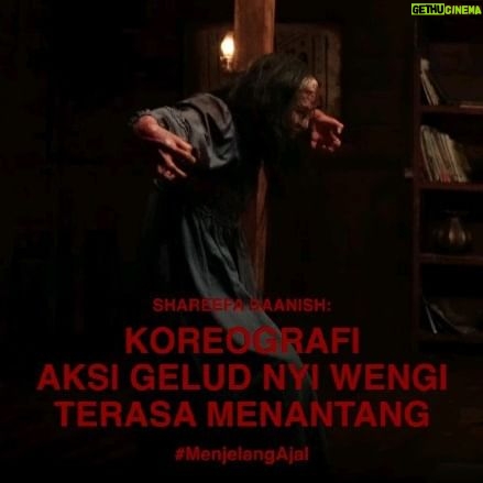 Shareefa Daanish - 3 Likes - Adegan ini yang paling menantang buat saya karena ini pertama kalinya saya melakukan scene,
di mana ada adegan yang menggabungkan antara fight choreography dan menari.
Tonton aksi gelud Nyi Wengi vs Kyai Bagja di film Menjelang Ajal di bioskop š„š„
#MenjelangAjal