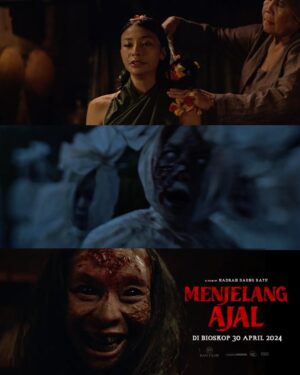 Shareefa Daanish Instagram - Saat-saat menjelang ajal, adalah saat di mana semua gambaran kehidupan dan balasannya diperlihatkan. 

Segera 30 April 2024 di Bioskop

#MenjelangAjal