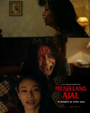 Shareefa Daanish Instagram - Saat-saat menjelang ajal, adalah saat di mana semua gambaran kehidupan dan balasannya diperlihatkan. 

Segera 30 April 2024 di Bioskop

#MenjelangAjal
