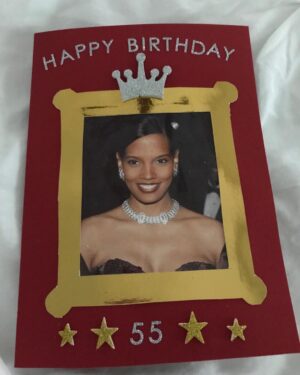 Shari Headley Instagram - Big hugs to my son Skyler for the handmade card... Yay!! It’s my birthday! 😁🙌🏽🍾🥂🎂♋️