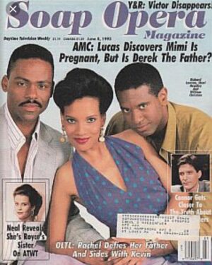 Shari Headley Instagram - Here’s a true #tbt from my #AllMyChildren days on @abcnetwork Shoutout to @mrrichardlawson and Bill Christian #FunTimes #SoapOperaDigest