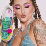 Sharlota Instagram – In love💖🫶🏼 dekuju @ancloth.customs za nadherny tenisky! Alexandr se vyrobe custom tenisek venuje od roku 2019, kdy absolvoval kurz vyroby custom AF1 High v New Yorku, USA, kazdy jeho par obuvi je original, ktery je tvoren na zaklade zakaznickych pozadavku nebo podle jeho vlastni fantazie a kreativity.🥹🤌🏼🖤