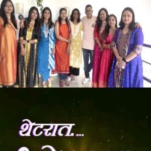 Sharmishtha Raut Instagram - पुणे हे विद्येचं माहेरघर आहे पण आता पुणे हे मराठी चित्रपट आणि कलाकारांचे माहेरघर आहे🙌
खूप खूप शुभेच्छा टीम नाच ग घुमा 
MH 14 चा पॅटर्न वेगळा आहे, ✌️