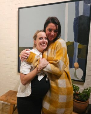 Sharni Layton Instagram - Can confirm that I can catch a ball. Can also confirm I'm SO EXCITED to meet Baby Lane. @samjanelane You are just THE BEST human & I'm so very grateful to have you in my life. I'm sorry in advance for leading your child astray. Love your giant friend xx