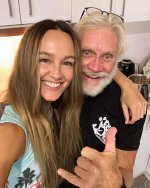 Sharni Vinson Instagram - The best thing about doing @survivorau was meeting this man. Happy birthday @gerry_geltch 🎈 

#friendsforlife #tribe #survivorau #teamgerry #myhero