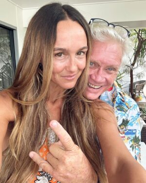 Sharni Vinson Instagram - The best thing about doing @survivorau was meeting this man. Happy birthday @gerry_geltch 🎈 

#friendsforlife #tribe #survivorau #teamgerry #myhero