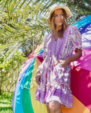Sharni Vinson Instagram - Summer vibes 🌸

Dreamcatcher Maya Midi Dress by @belle.boho.chic 

Use code SHARNI15 for 15% discount store wide www.bellebohochic.com.au 

📸 @frasbr 

#bellebohochic #bohostyle #bohochic #bohemian #bohovibes #fashion #bohofashion #bohemianfashion #aussiefashion #bohobabe #gypsy #gypsyclothing #australianboho #supportsmallbusiness #hippie #hippiestyle #bohemianclothing #aussiechick #aussiechic #bohoclothing #australianboho #summerdress