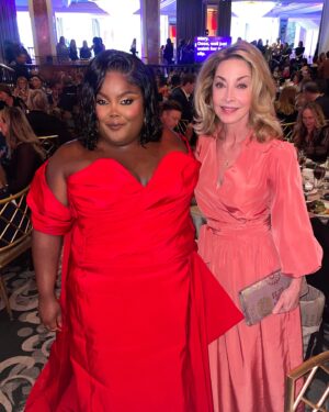 Sharon Lawrence Instagram - Delighted by Danielle Pinnock( @ghostscbs ) and her dazzling gown. @bodycourage you brighten every room, especially #thegracies