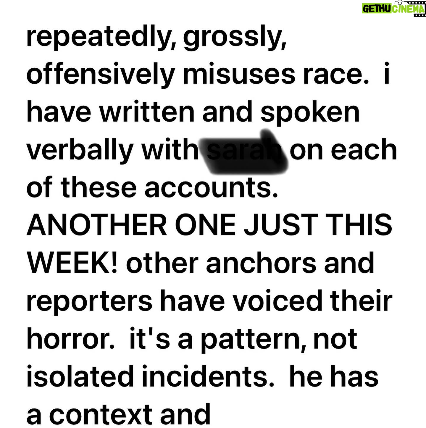 Sharon Reed - 888 Likes - Do swipe 👉🏽
I did my part about a decade ago - when I worked with this person. Not that it should be the exclusive job of Black folks in the newsroom to keep racist references from reaching viewers🤷🏽♀️
#KeepSpeakingUp 🗣️
#RetaliationExpected
#DoItAnyway💪🏾
#NABJ