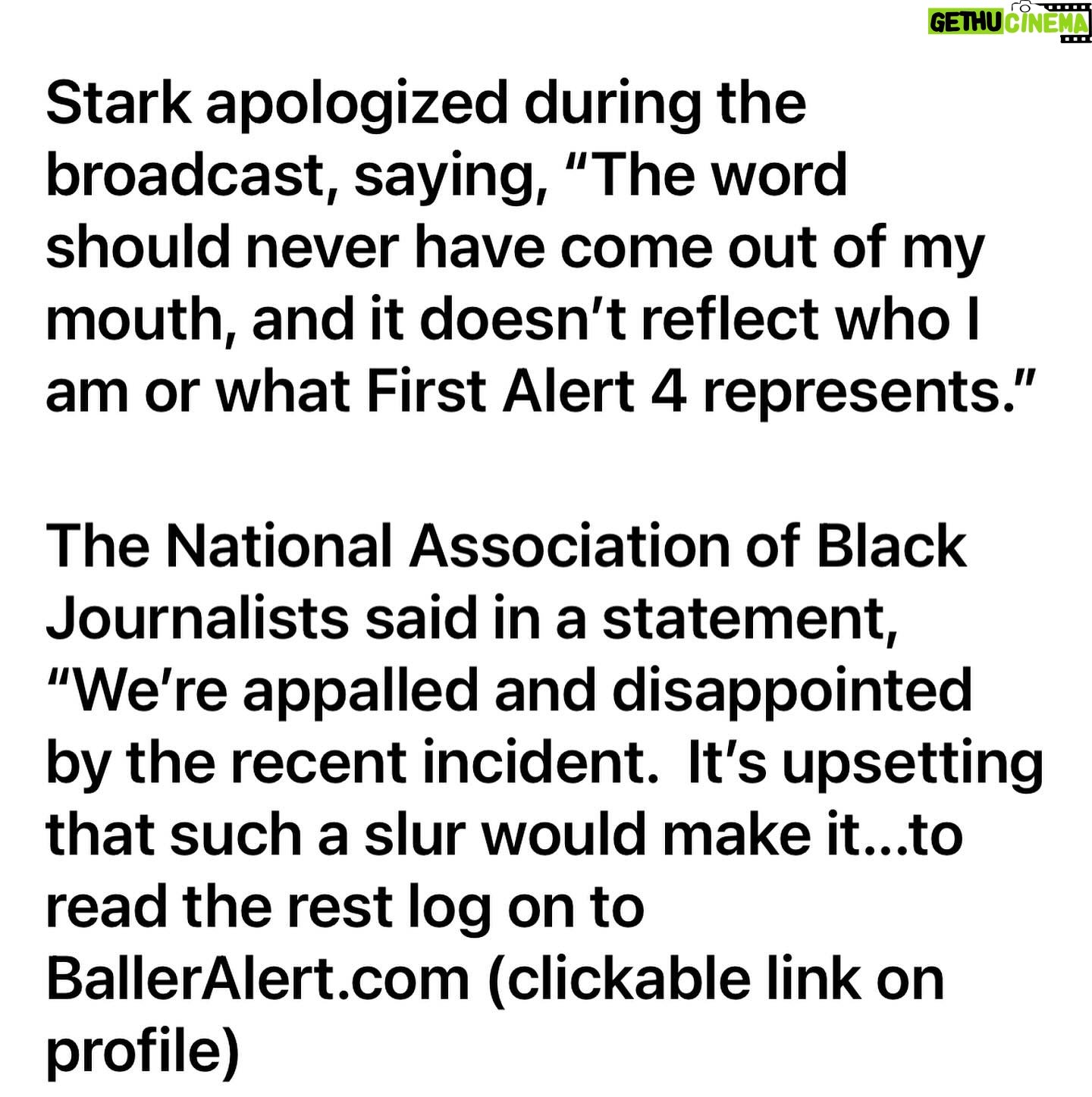 Sharon Reed - 888 Likes - Do swipe 👉🏽
I did my part about a decade ago - when I worked with this person. Not that it should be the exclusive job of Black folks in the newsroom to keep racist references from reaching viewers🤷🏽♀️
#KeepSpeakingUp 🗣️
#RetaliationExpected
#DoItAnyway💪🏾
#NABJ