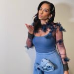 Sharon Carpenter Instagram - What an honor to be back to host the @allwomeninmedia #GracieAwards after-show with one of my fave producers @sorayazada. Big thanks to @fionabloom and, of course, my amazing stylist @bella_sophia_jewels and incredible designer @fashiondrug_by_anahit for the stunning outfit (no I didn’t wear flip flops for the show - that was just rehearsal 😅). And big thanks to @beauty_renovations for the gorgeous glam every single time. ❤️