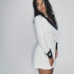 Sharon Carpenter Instagram - Some things are simply just black and white 🤍🖤 Dress: @shopbyraya Styled by: @bella_sophia_jewels