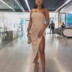 Sharon Carpenter Instagram - Remaining neutral… @veganwomenssummit welcome reception Dress: @kaiane_designs Styled by @bella_sophia_jewels @pr_solo Purse: @verano_hill Jewelry: @bella_sophia_jewels