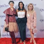 Sharon Carpenter Instagram - Such an honor to present (especially alongside the lovely @iamsarahgrafferty) at this year’s #gracieawards as well as host the after-show again. We were in a room filled with legends including #carolburnett #phyliciarashad #janefonda - and trailblazers such as #mariashriver and #kristenwiig. So many special and inspiring moments. Thank you @allwomeninmedia @vicangelobulluck @fionabloom ✨