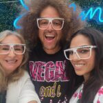 Sharon Carpenter Instagram - United with my fellow vegans today - some incredible humans working to make this world a better place. Moderated the keynote convo with the hugely inspiring @heathermillsofficial, hung with my bestie / rep @fionabloom and partied to @redfoo. Thanks @jennystojkovic for another incredible @veganwomensummit. 💚