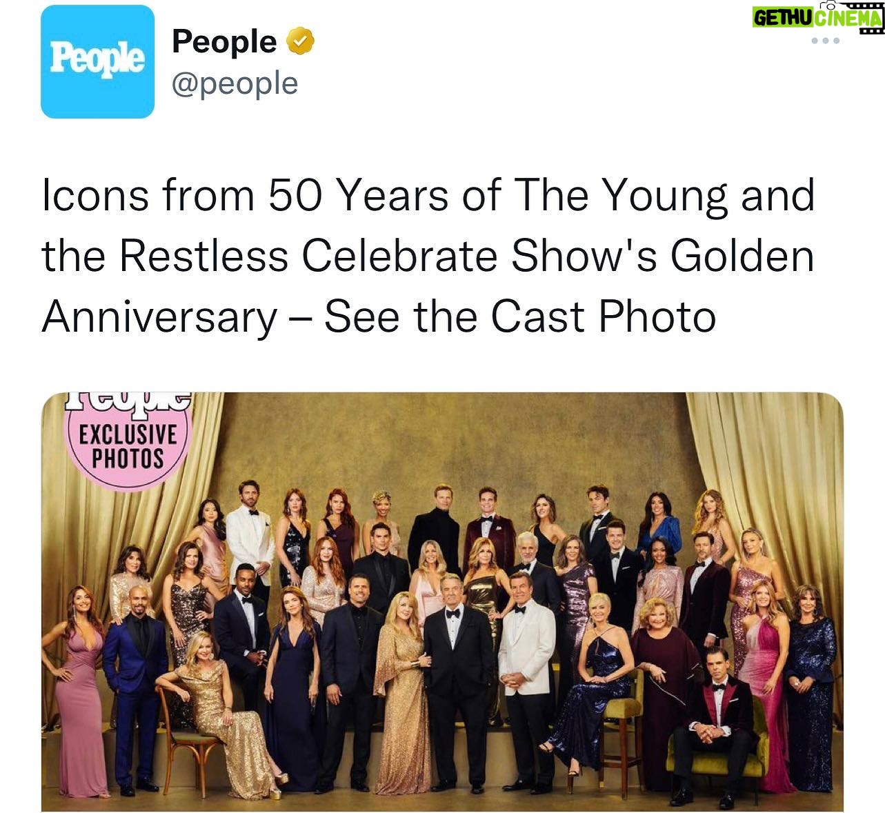 Sharon Case Instagram - New #castphoto #yr50 #peoplemagazine