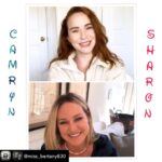 Sharon Case Instagram - If you didn’t see the Instagram live chat today with me and Camryn...go to her Instagram account to view it. @camryngrimes 💃&💃 #workfromhome #girltalkshow #YR #instagramlive