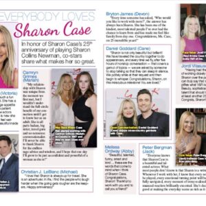 Sharon Case Instagram - My 25th Anniversary at #YR is coming up on September 14th. I want to give my thanks to all of my very talented cast mates for these sweet comments in @soapdigest 💋And a special thanks to those who have been with me since the beginning of this journey: the Bell Family, Steve Kent at Sony, @cbsdaytime @joshuamorrowyr 💋!!..... to all of the soap press, you guys have been the best people to work with u do such a great job! Thank you SO much to all the #YR fans, i LOVE you guys! 
Here’s to another 25 years! 🥂

#cbssoapindepth 💋@michaelfairmantv 💋#NelsonBranco 💋@mattykane1 💋
.
.
.
#sacrecoeurparis #lovelocksparis