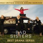Sharon Horgan Instagram - We got two @criticschoice nominations and we are delighted. I love this show. It’s a ride. But I especially love my sisters. @mssarahgreene @evehewson @evabirthistleofficial #annmarieduff (Stupidly cut off the gorgeous messages from my bad sisters in the last two posts. What a twat) @criticschoice @appletvplus @mermantvfilm #badsisters