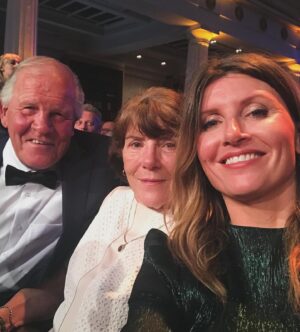 Sharon Horgan Instagram - I haven’t posted for a while.  My darling dad died at Christmas and I hadn’t - and still haven’t - learned how to talk about it or even how to accept condolences properly.  But I was at the IFTAs at the weekend and it was my first one without him and lots of people talked to me about having met my dad and what a gorgeous man he was. And he really was. Such a dude. I was so proud of him and how he could talk to anyone.  I remember him bending Brian Gleeson’s ear last IFTAS about how characterfully he ate an egg and onion sandwich in Bad Sisters. He was my biggest cheerleader but also the best at levelling it all and reminding you not to get ahead of yourself that none of it matters. He loved nothing more than tickling a grandchild or having a pint in the sun.  And he really rocked a hat.
I miss him terribly. 
Sending love to anyone who’s lost someone they love be recently or not so recently. Life is hard but it does go on. 
So. Back to posting photos, thanking people for dresses and what not and plugging my wares. Think he’d be happy with that.