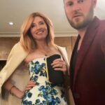 Sharon Horgan Instagram - I went to Banff. It’s beautiful. And the creatives honoured there were inspiring. And Craig Robinson was very funny. We stayed at the overlook hotel and I got lost a lot. I was trying to take photos of my outfit to tag the relevant lenders and was failing until @bobby happened to come along and save me. The last pic is how I was faring photographing my shoes before he rocked up @emiliawickstead @anyahindmarch @gabrielahearst @ginashoesofficial @racheldavisfashionstylist