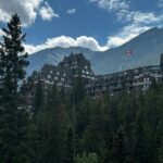 Sharon Horgan Instagram - I went to Banff. It’s beautiful. And the creatives honoured there were inspiring. And Craig Robinson was very funny. We stayed at the overlook hotel and I got lost a lot. I was trying to take photos of my outfit to tag the relevant lenders and was failing until @bobby happened to come along and save me. The last pic is how I was faring photographing my shoes before he rocked up @emiliawickstead @anyahindmarch @gabrielahearst @ginashoesofficial @racheldavisfashionstylist